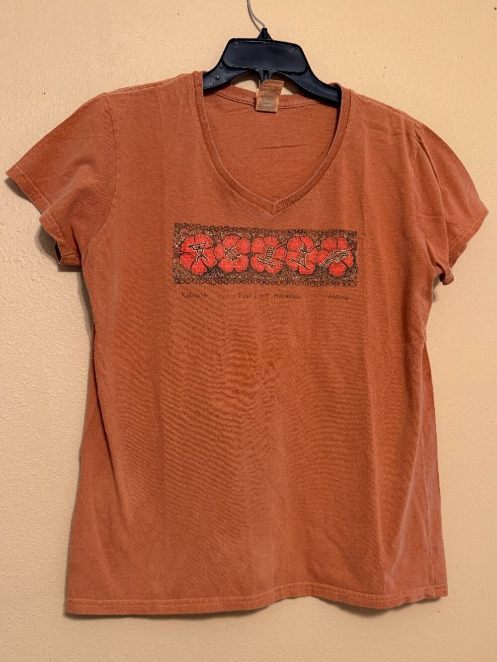 Red Dirt Hawaii Women's Cotton T-Shirt Size XL